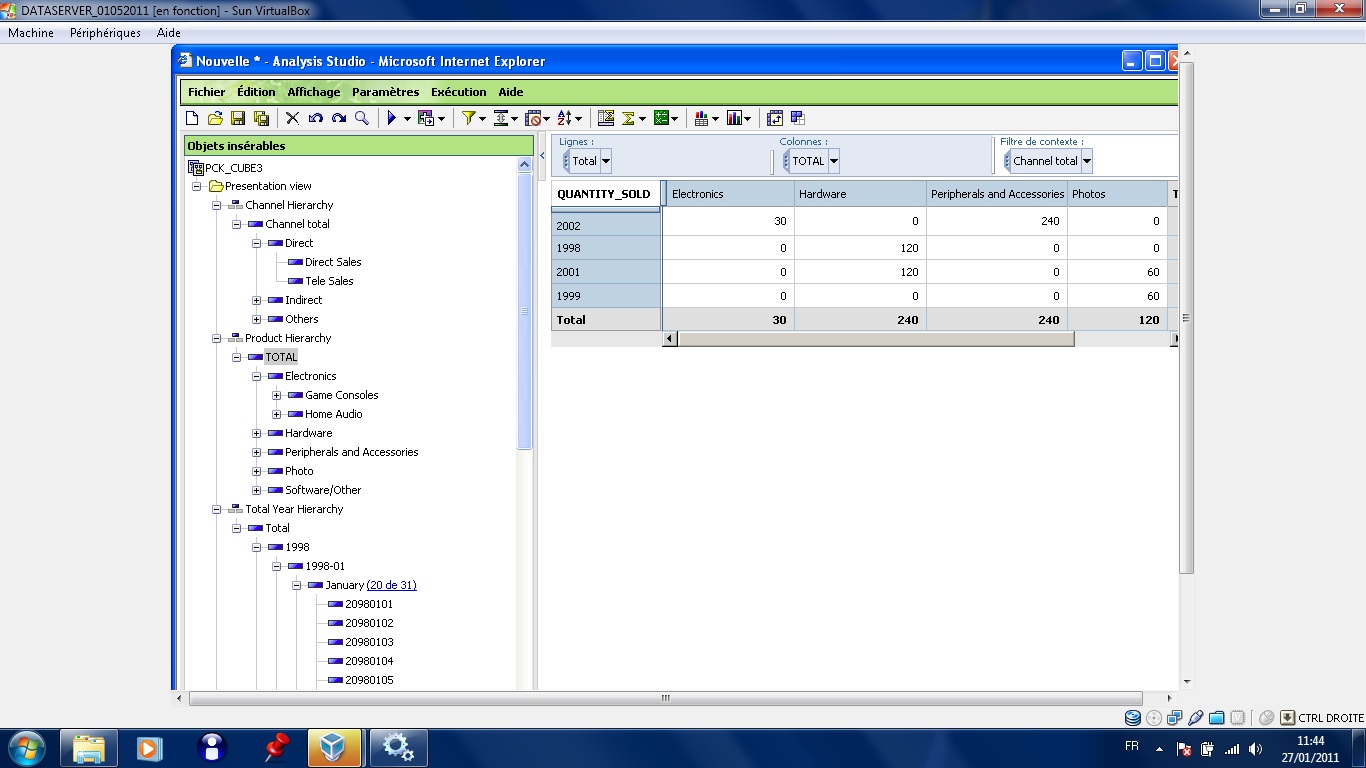 Cognos Framework Manager V8 :